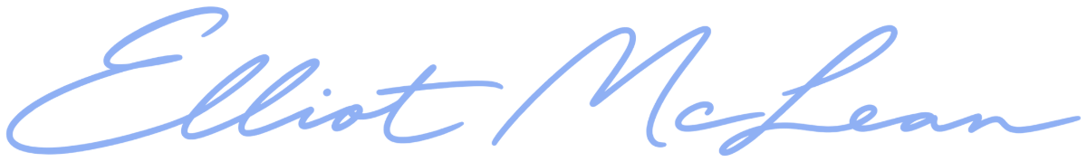 Elliot McLean's signature